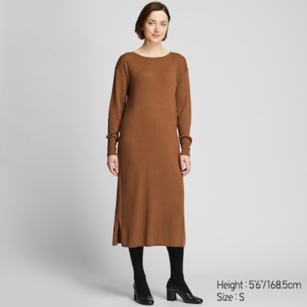 UNIQLO long sweater dress